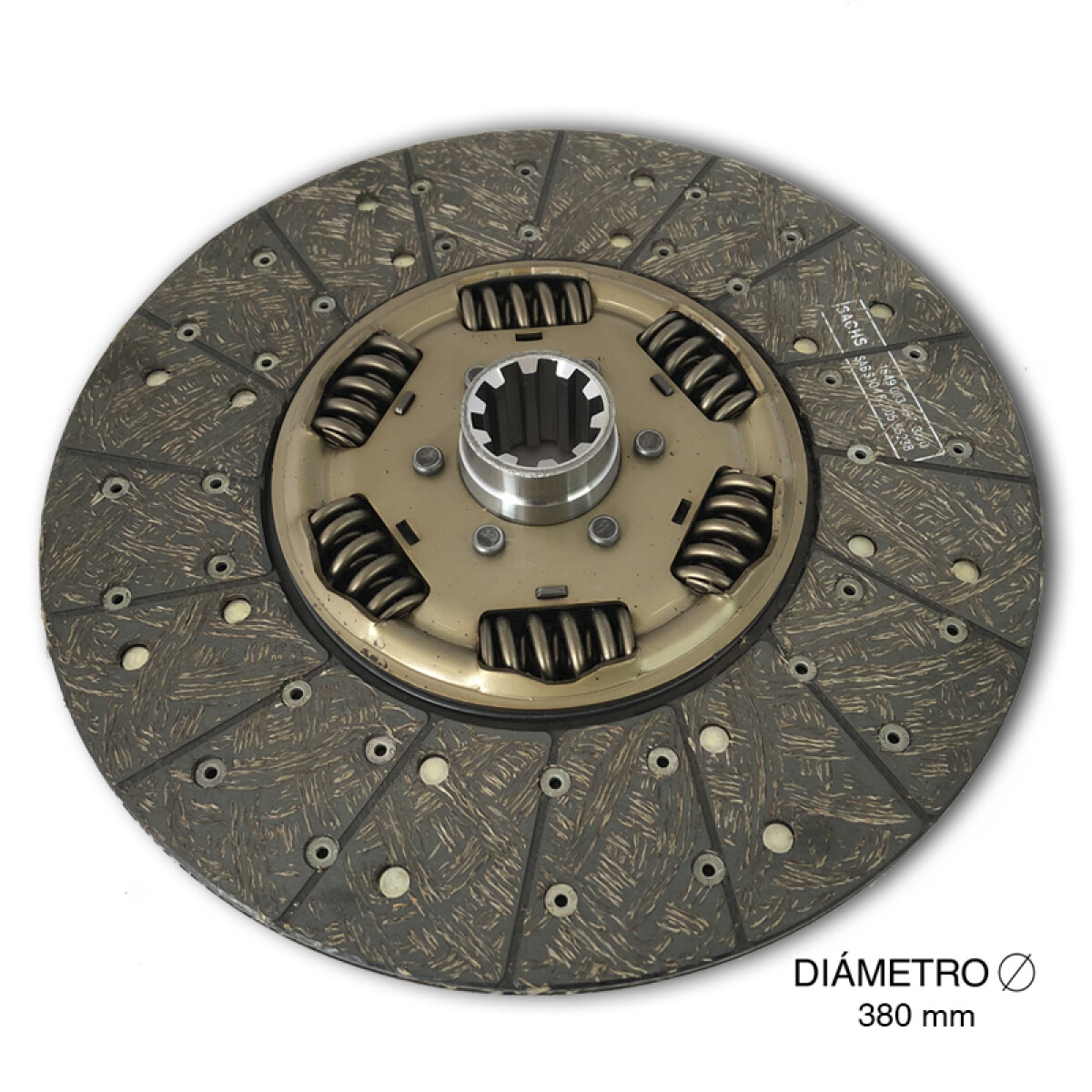 Disco Embrague 380mm M. Benz 1723-1525 