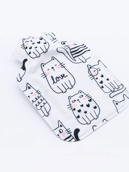 BOLSA CALIENTA MANOS GATO LOVE ESTAMPADO 1