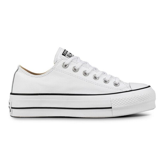 Championes Converse All Star Plataforma Blanco