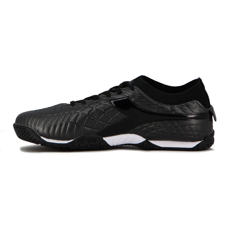 Zapato Fútbol Indoor Diadora Spot Teen Negro-negro