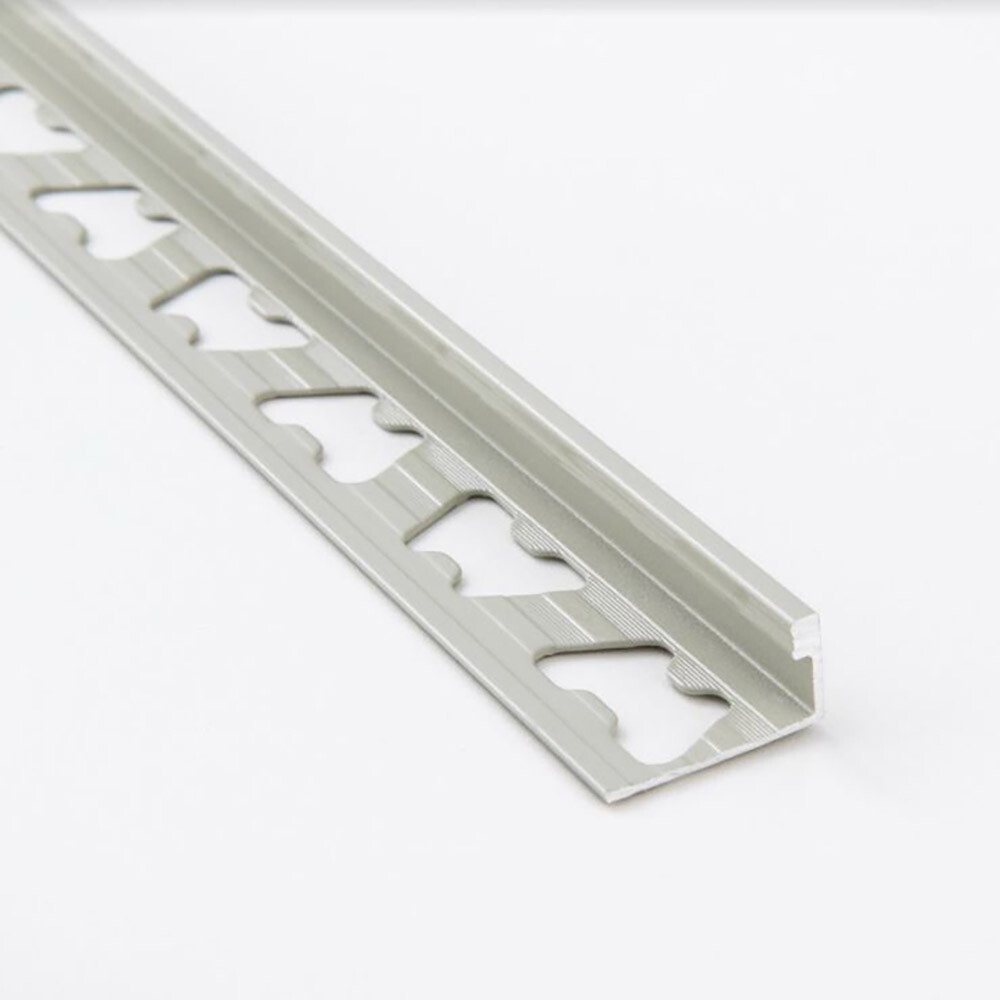 PERFIL L ALUMINIO 12MM CROMO BRILLO 2500 MM Perfil L Aluminio 12mm Cromo Brillo 2500 Mm