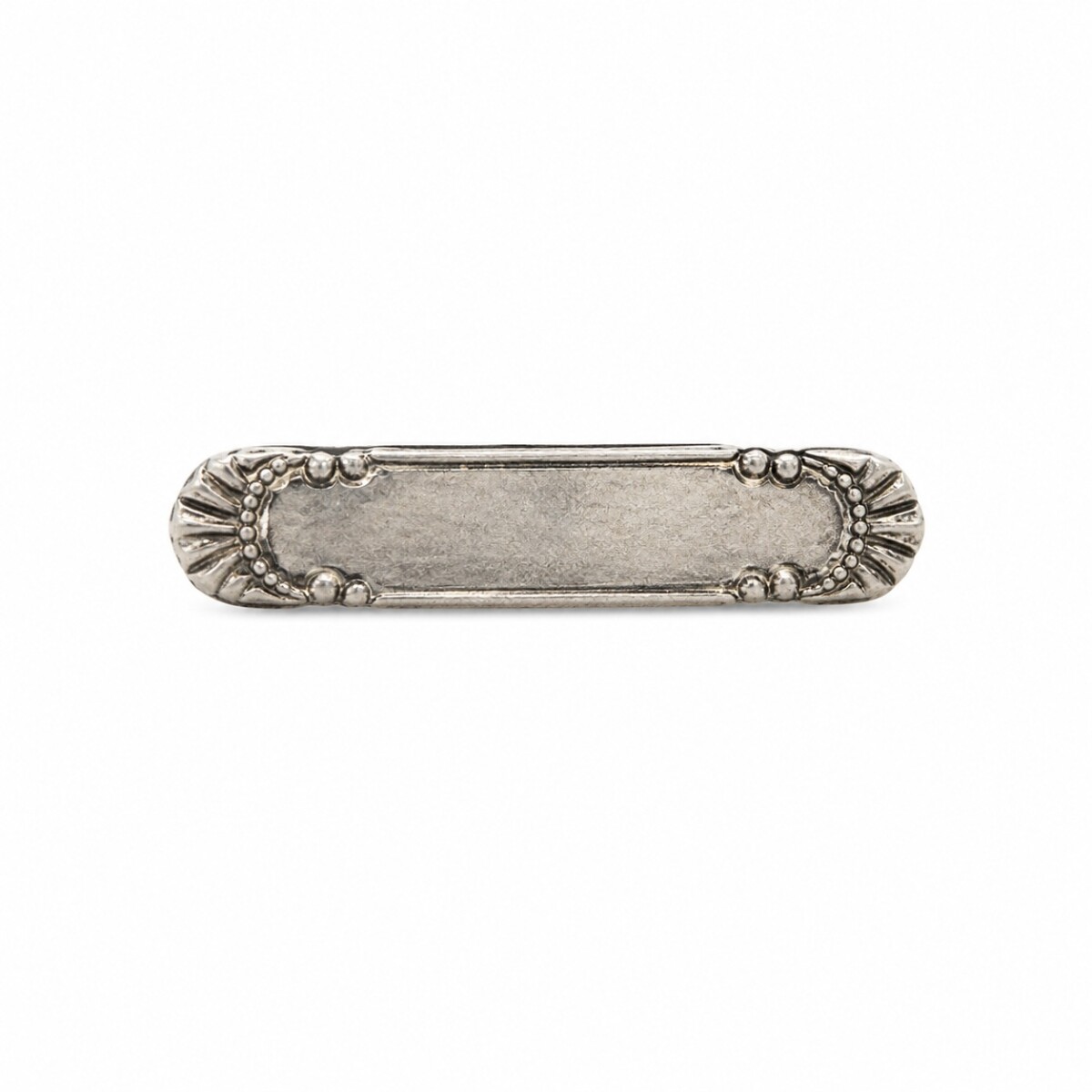 Prendedor rectangular - Plata 925 - PRE000054 - sinpiedra 
