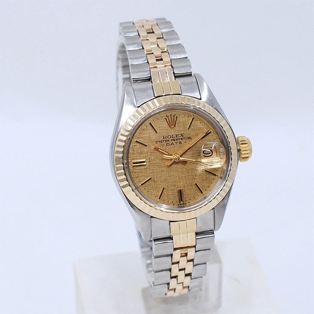 Rolex Date Dama 6917 Acero Y Oro 26 MM Año 1972 Rolex Date Dama 6917 Acero Y Oro 26 MM Año 1972
