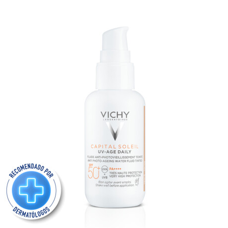 VICHY CAPITAL SOLEIL UV-AGE DAILY PGIMENT SPF 50 40 ML - con color light VICHY CAPITAL SOLEIL UV-AGE DAILY PGIMENT SPF 50 40 ML - con color light