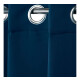 Cortinas Blackout 2 Paños 220cm X 140cm Satinado Calidad Azul