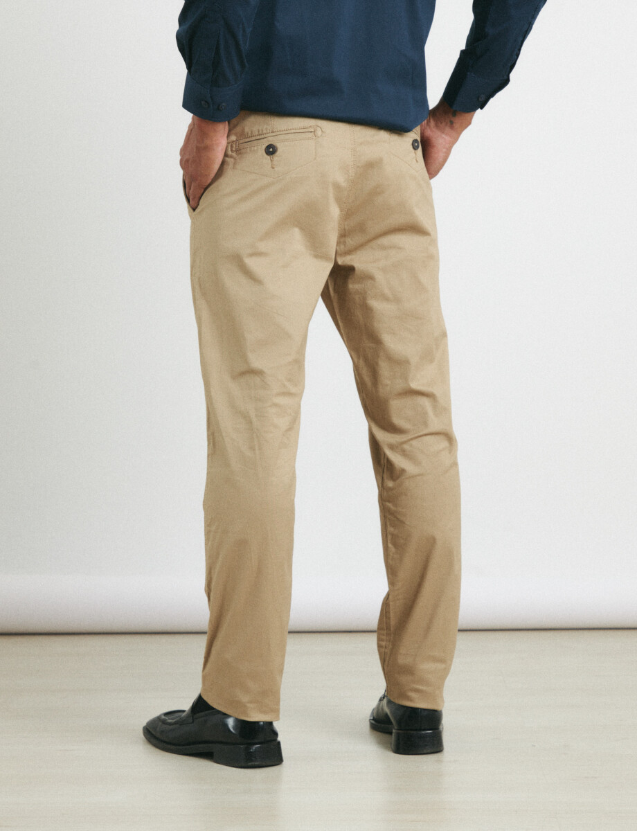 080575 PANTALON HARRINGTON LABEL Beige