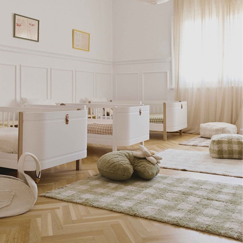 Alfombra Vichy Matcha M