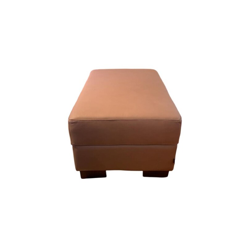 PUFF DOMINI OTTOMAN - 100% CUERO - MARRON PUFF DOMINI OTTOMAN - 100% CUERO - MARRON