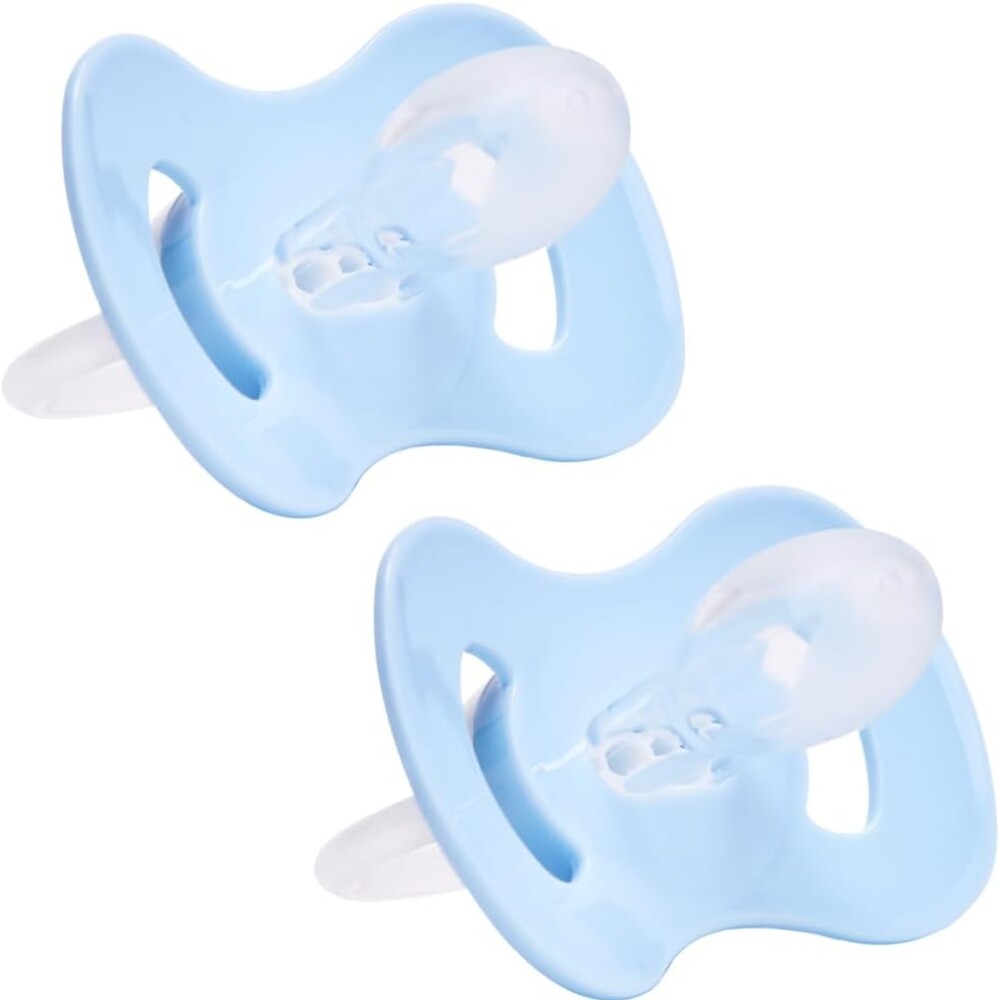 Set x2 chupetes BUBA fisiologico 0-6 meses elefante celeste