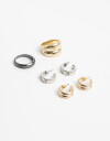 Bijouterie Set Metal Bijouterie Set Biplating - Combinacion Bicolor