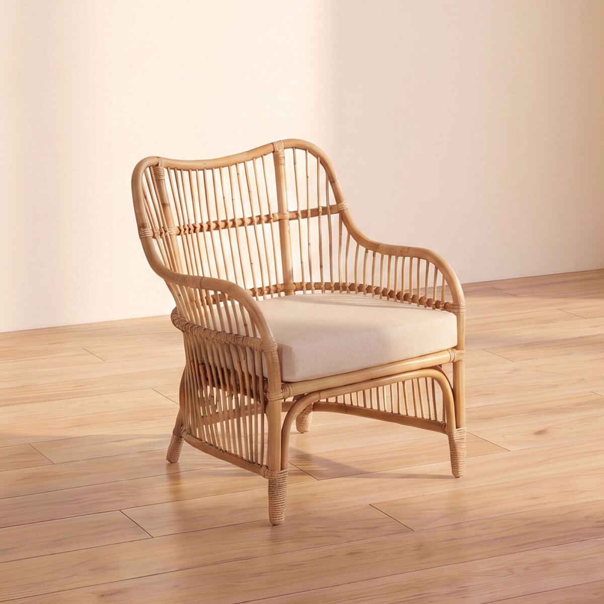 BUTACA - RATTAN NATURAL-BEIGE KONA NATURAL 