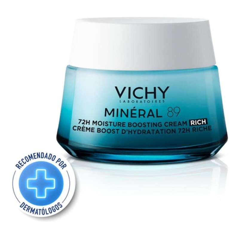Crema Hidratante 72Hs Vichy Mineral 89 Textura Rica 50ml Crema Hidratante 72Hs Vichy Mineral 89 Textura Rica 50ml