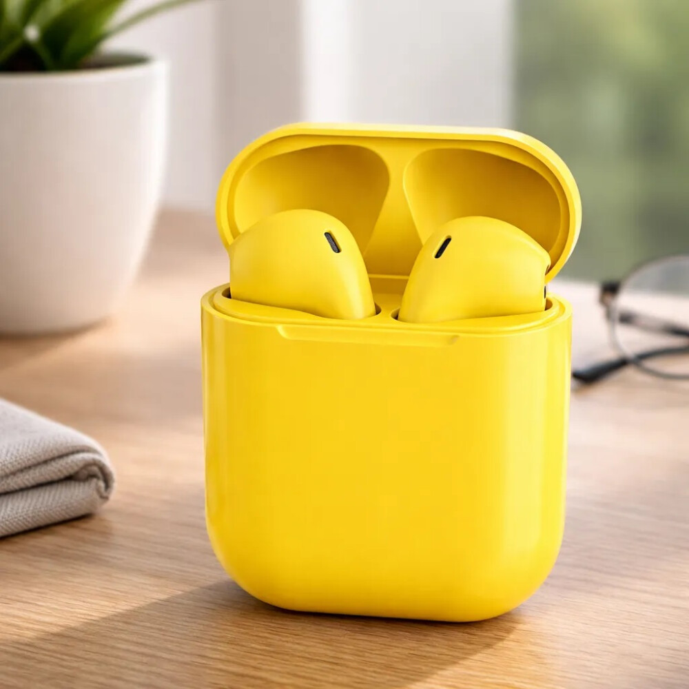 Auriculares Inpods 12 Simple AMARILLO