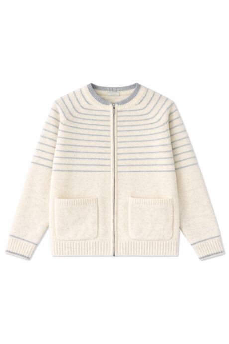 Campera Tejida Ulmus Crema