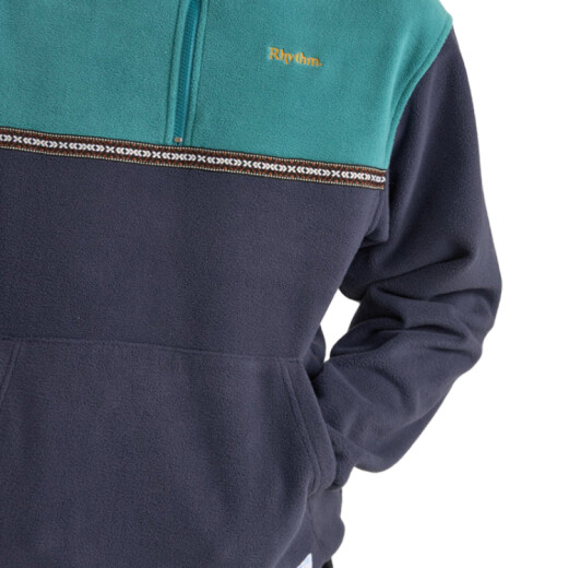 Buzo Rhythm Alder Pull Over - Azul Buzo Rhythm Alder Pull Over - Azul