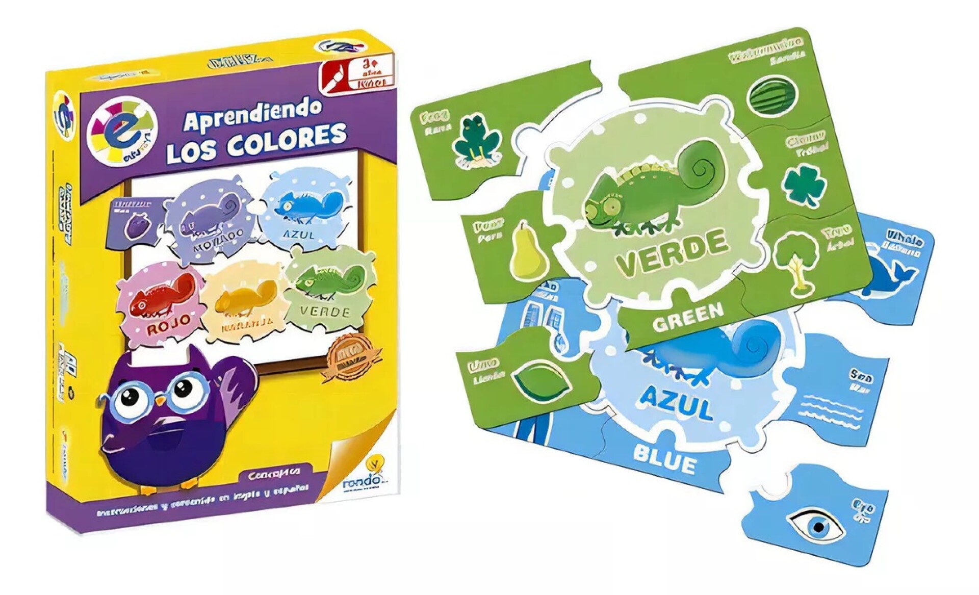 Juego De Mesa Aprendiendo Los Colores 