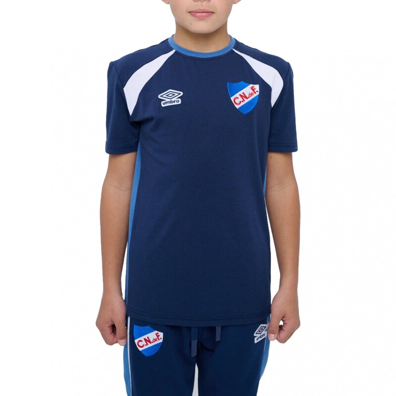 Remera Umbro Nacional Nexo de niño Black
