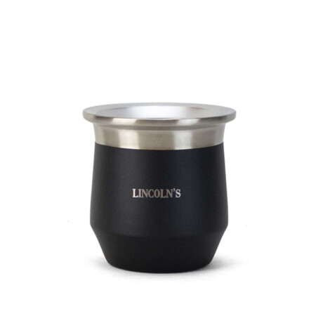 Mate Tunez Acero Inoxidable Negro