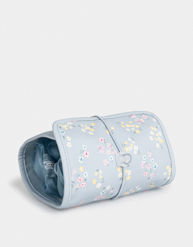 Porta Cosméticos Portacosméticos Desplegable - Estampado Flores