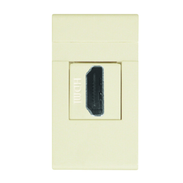 Módulo conector para HDMI - Duomo marfil C57522