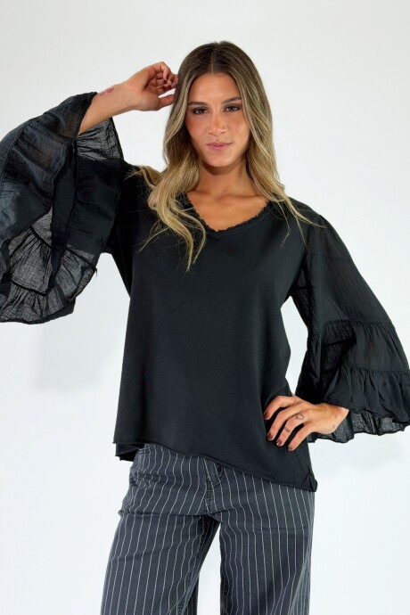 BLUSA CONDOTTI Negro