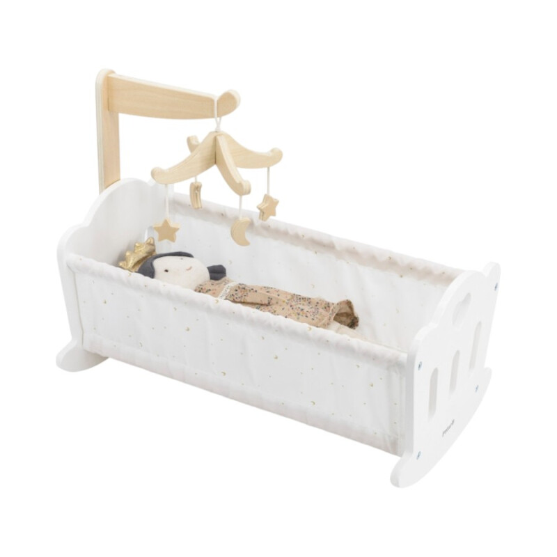 Cuna Bebé Madera Muñecos Polar B Cuna Bebé Madera Muñecos Polar B