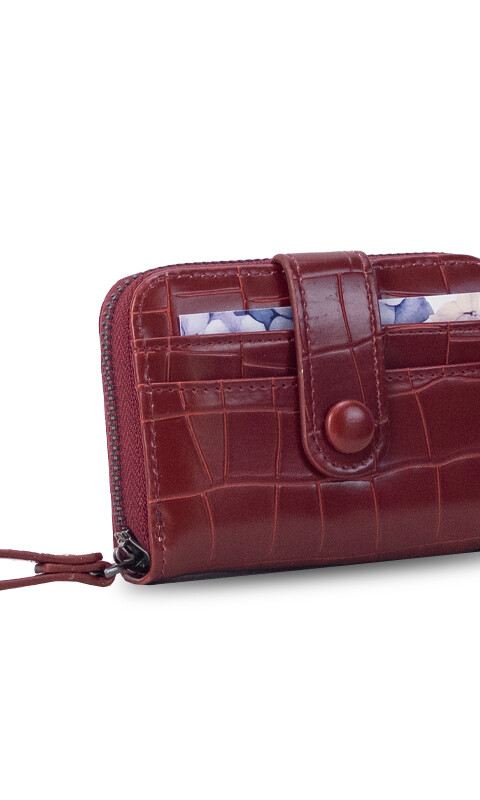 TARJETERO IRINA CROCO BORDEAUX
