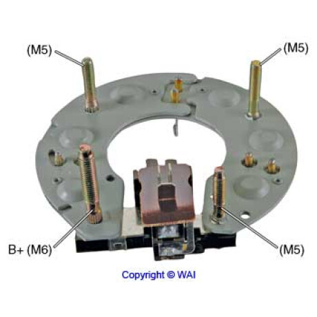 PLACA RECTIFICADORA HONDA NIPONDENSO TRANSPO PLACA RECTIFICADORA HONDA NIPONDENSO TRANSPO