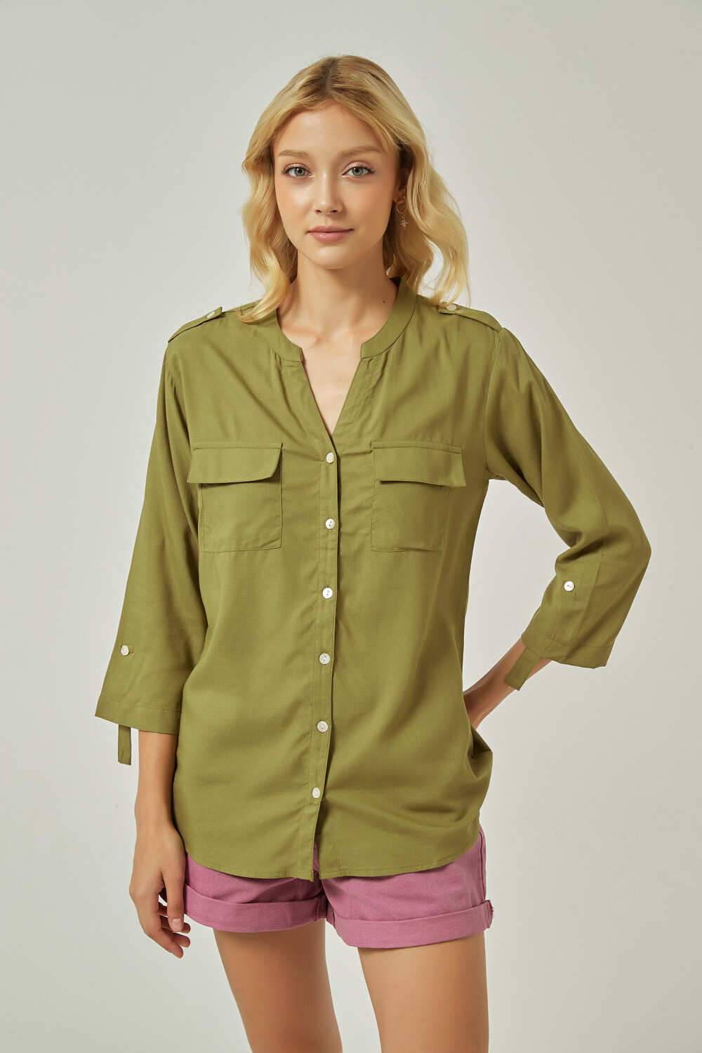 Camisa Kandalora Verde Oliva