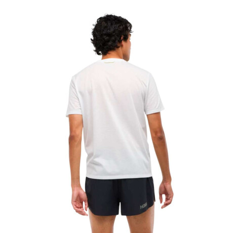 Hoka Glidetech Remera Para Hombre Blanco