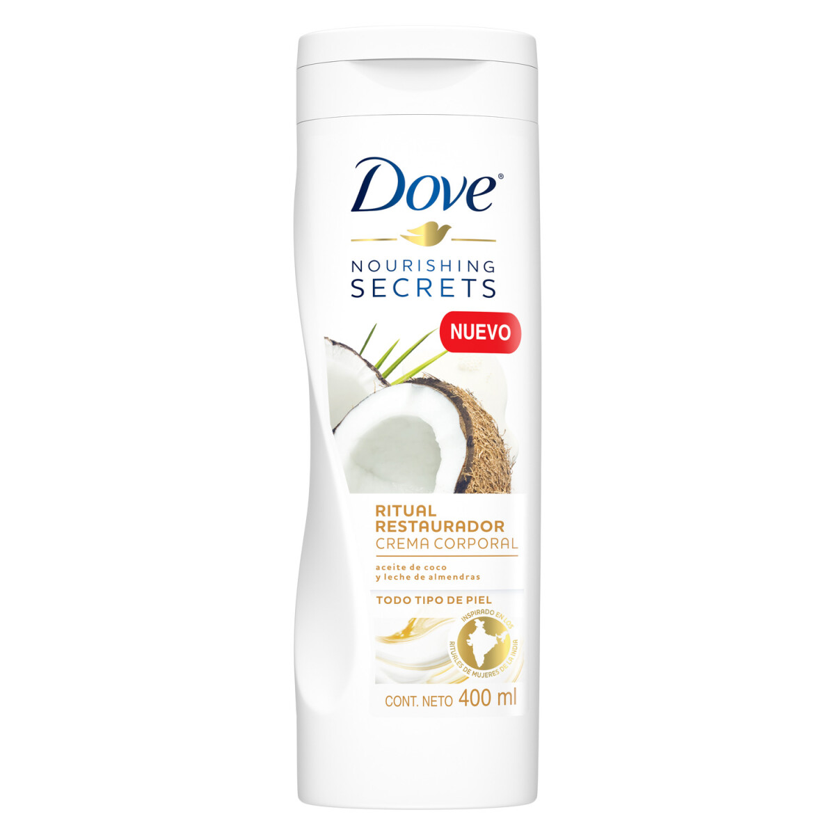 Dove Crema Coco Y Almendras 400ml 