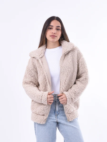 CAMPERA CAROLA BEIGE CLARO