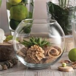 FLORERO PECERA Ø 31 CM H 24CM CRISA FLORERO PECERA Ø 31 CM H 24CM CRISA