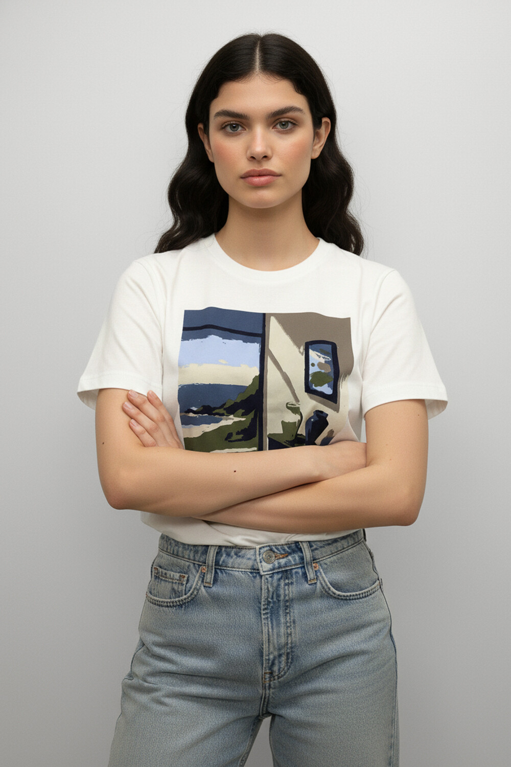 Remera Kalomi Estampado 4