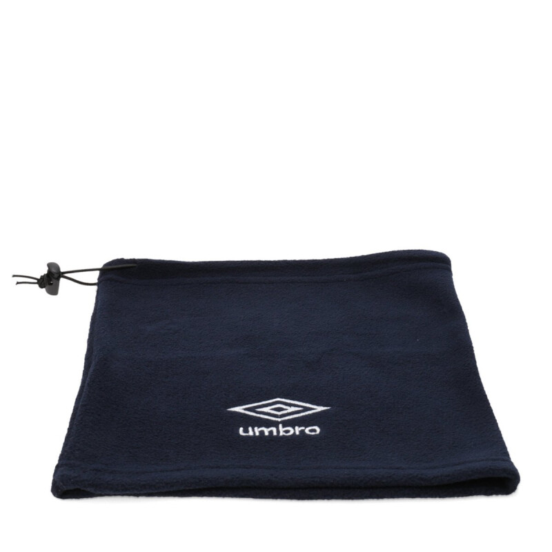 Bufanda Umbro Cuello Polar Azul Marino - Blanco