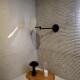 ESPEJO PARED REDONDO NEGRO MATE DE AUMENTO 168MM PIEZA 000