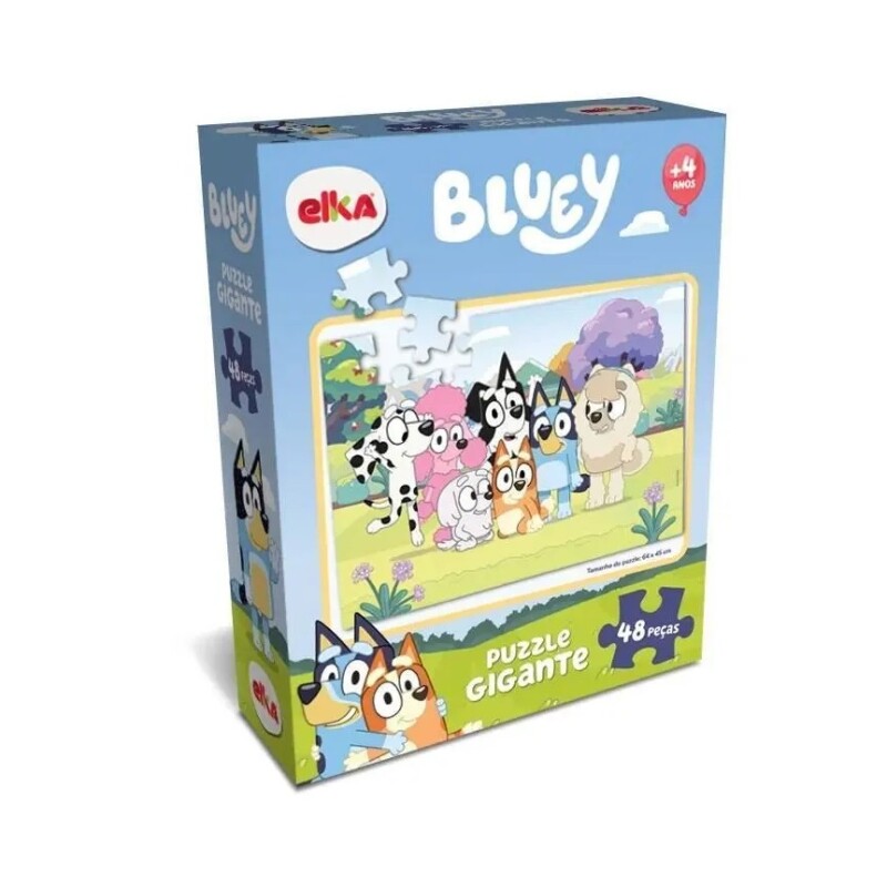 PUZZLE GIGANTE 48 PIEZAS BLUEY PUZZLE GIGANTE 48 PIEZAS BLUEY