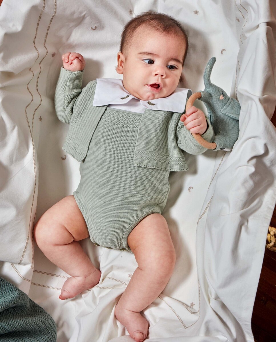 Chaqueta Con Ochos - Verde 