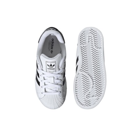 Championes adidas Superstar II de niño White