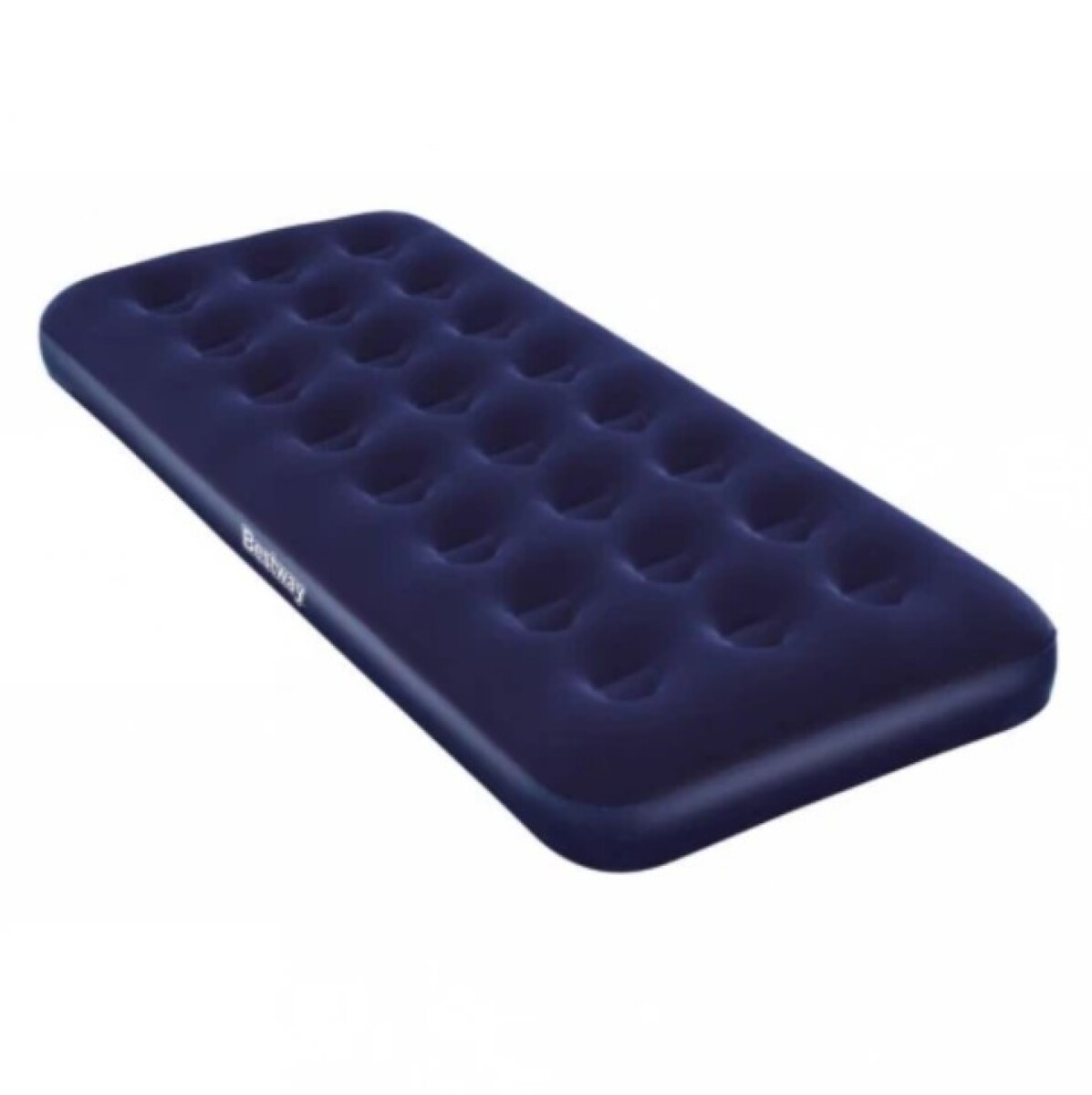 Colchon Inflable 1 Plaza Dormir Bestway Color Azul 