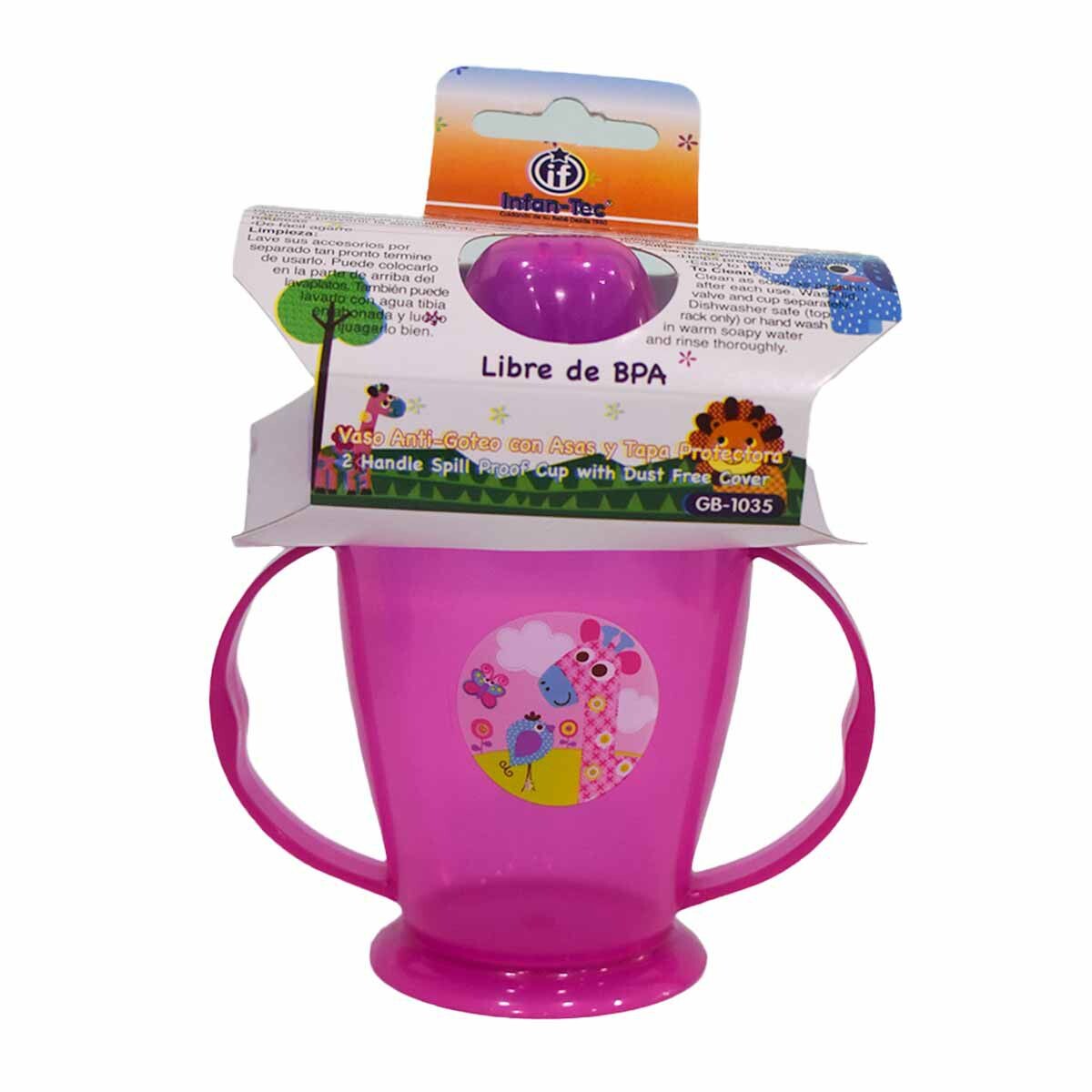 INFAN TEC VASO ANTIDERRAME C ASAS Y TAPA 