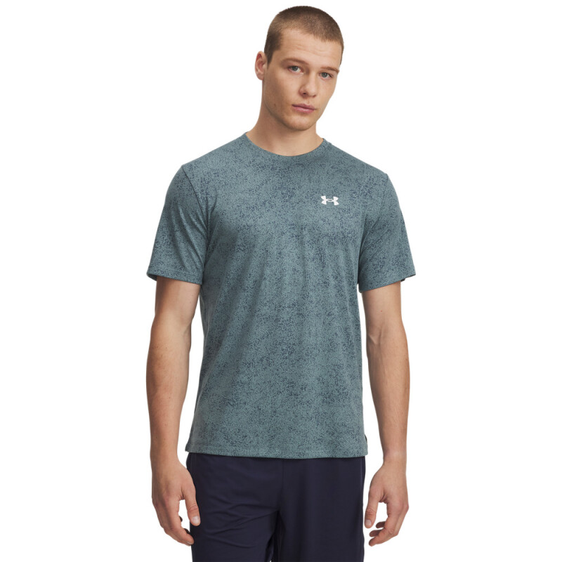 UA Tech Tee Pixelate BLU-587