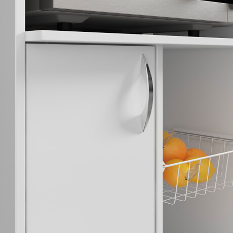 ARMARIO 1 PUERTA ORGANIZADOR MULTIUSO CON ESTANTE PARA MICROONDAS ARMARIO 1 PUERTA ORGANIZADOR MULTIUSO CON ESTANTE PARA MICROONDAS