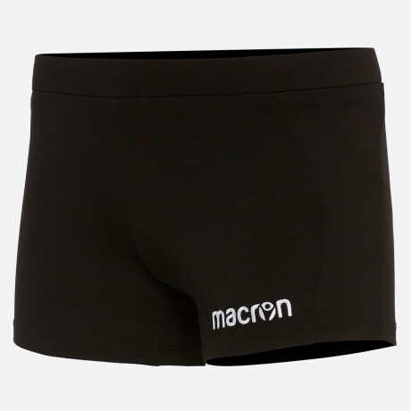 SHORT CALZA DE RUNNING DAMA MACRON - MODELO OSMIUM NEGRO