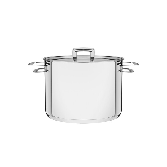 Olla alta Ø16cm acero inox. modelo Brava, 2,2Lts. -TRAMONTINA TF1920