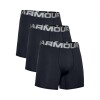 Boxer Under Armour Charged Cotton 3 Pack Negro