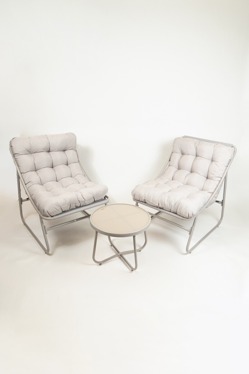 Juego De Terraza Menia - Color Unico 