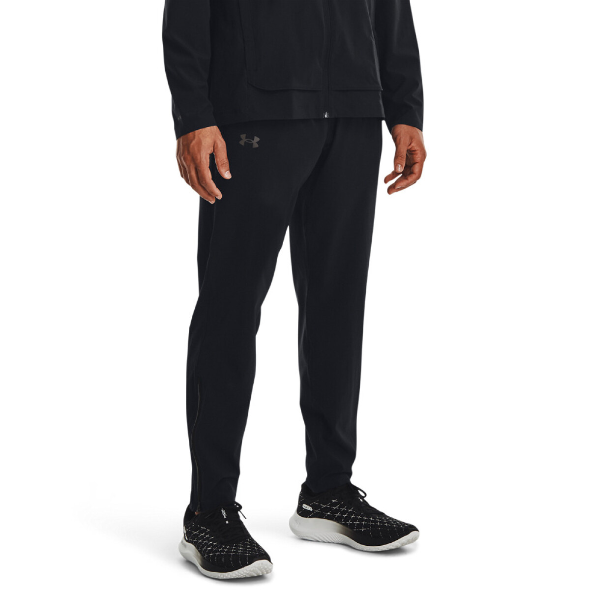 UA OUTRUN THE STORM PANTS-BLK - BLK-001 