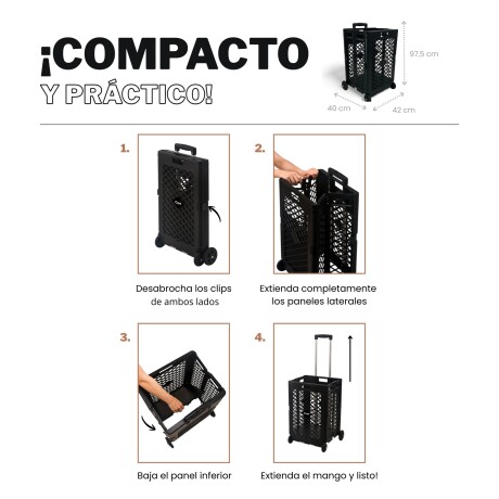 Carro iCart Multiuso Plegable y Súper Resistente Carro iCart Multiuso Plegable y Súper Resistente