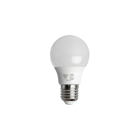 Lámpara LED tipo bulbo E27 220V 9W fría 6400K SK2954